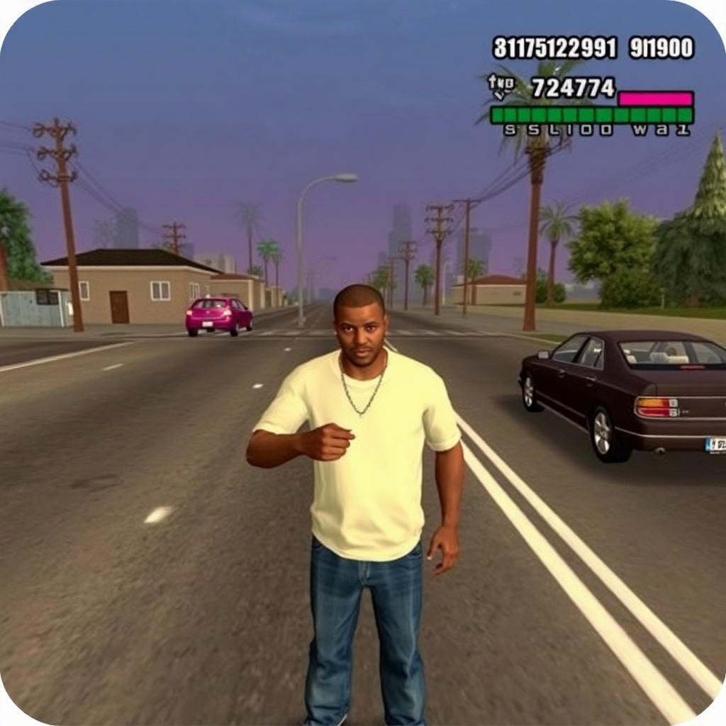 Enhanced Graphics in San Andreas Mod APK